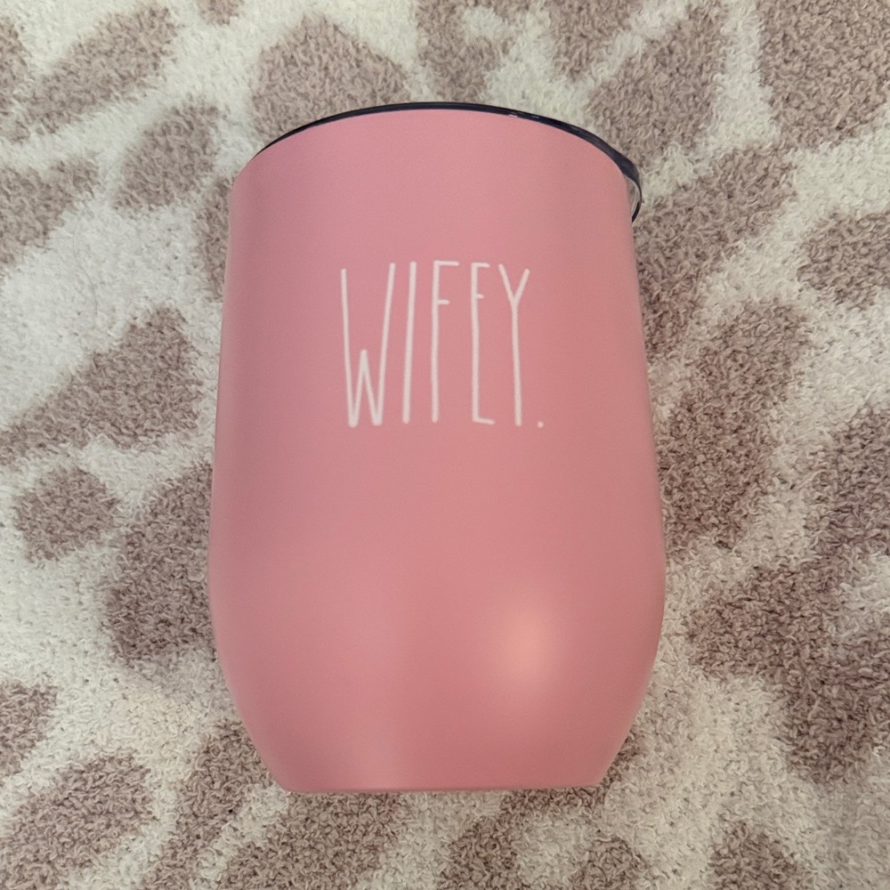 Rae Dunn Pink Tumbler